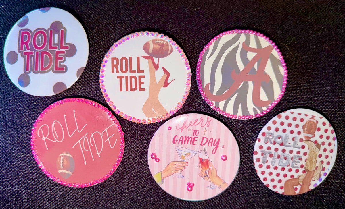 Alabama Game Day Buttons