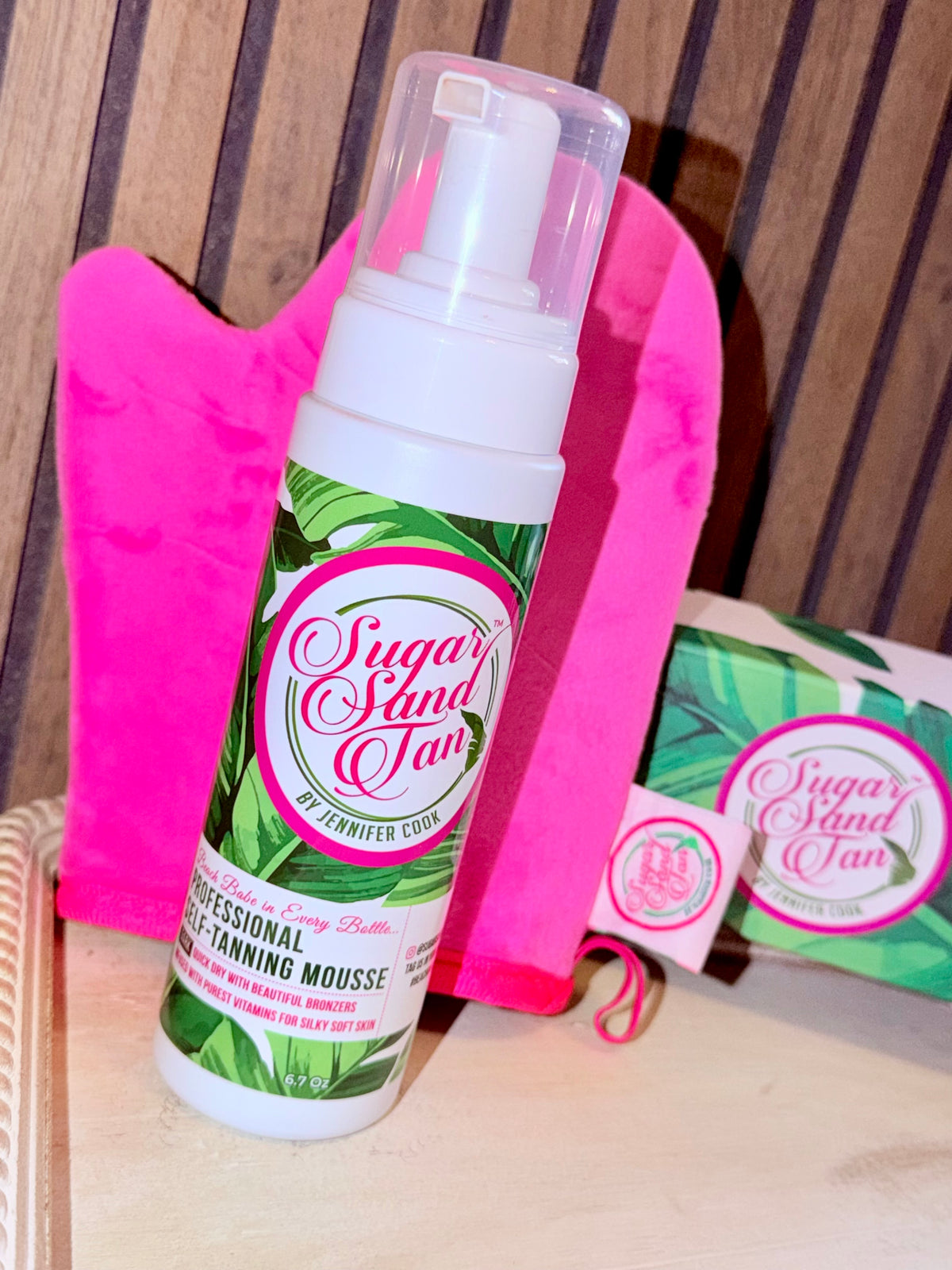 Sugar Sand Tan Professional Self-Tanning Mousse Kit