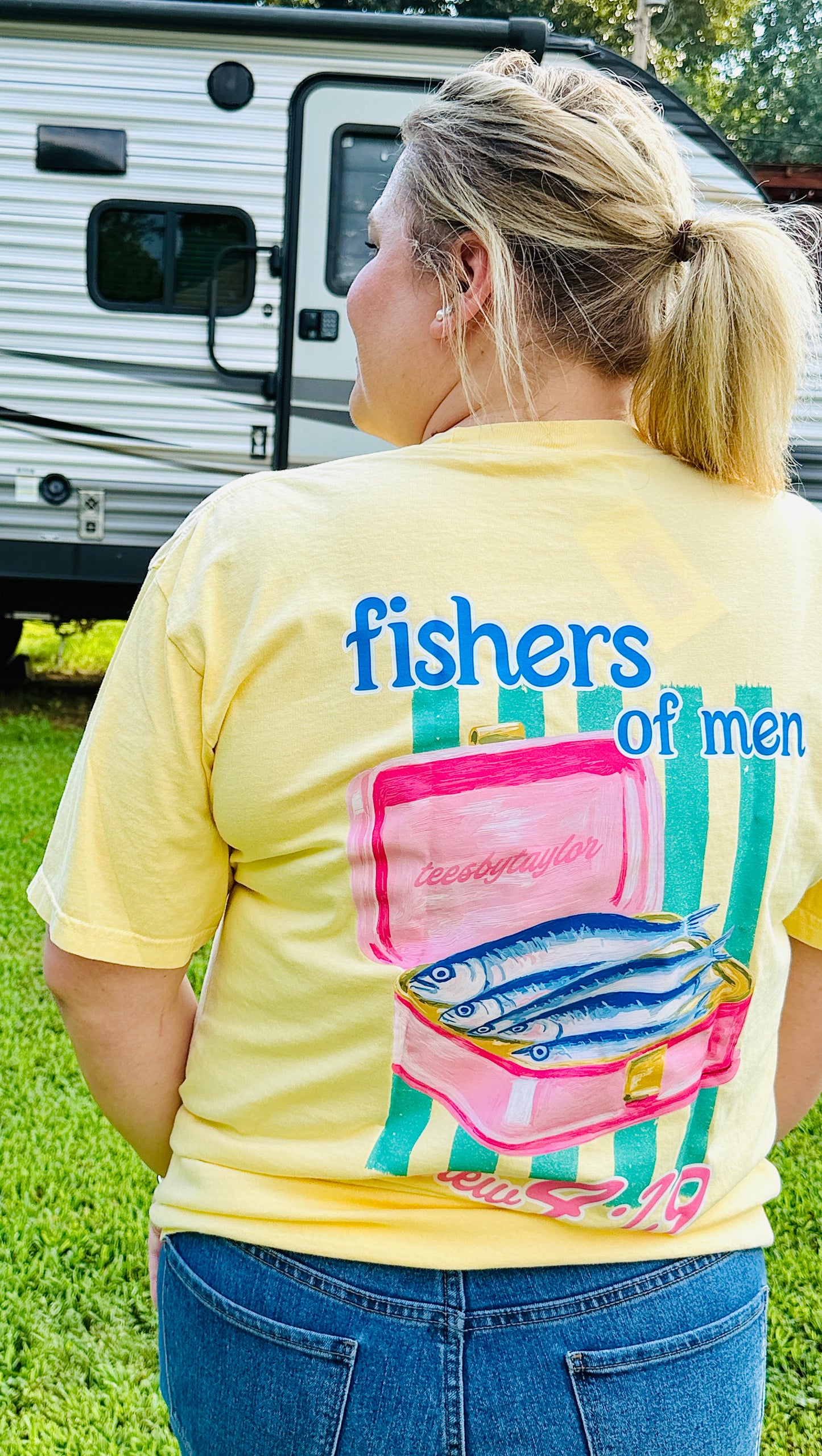 Sardine Fishers of Men Tee