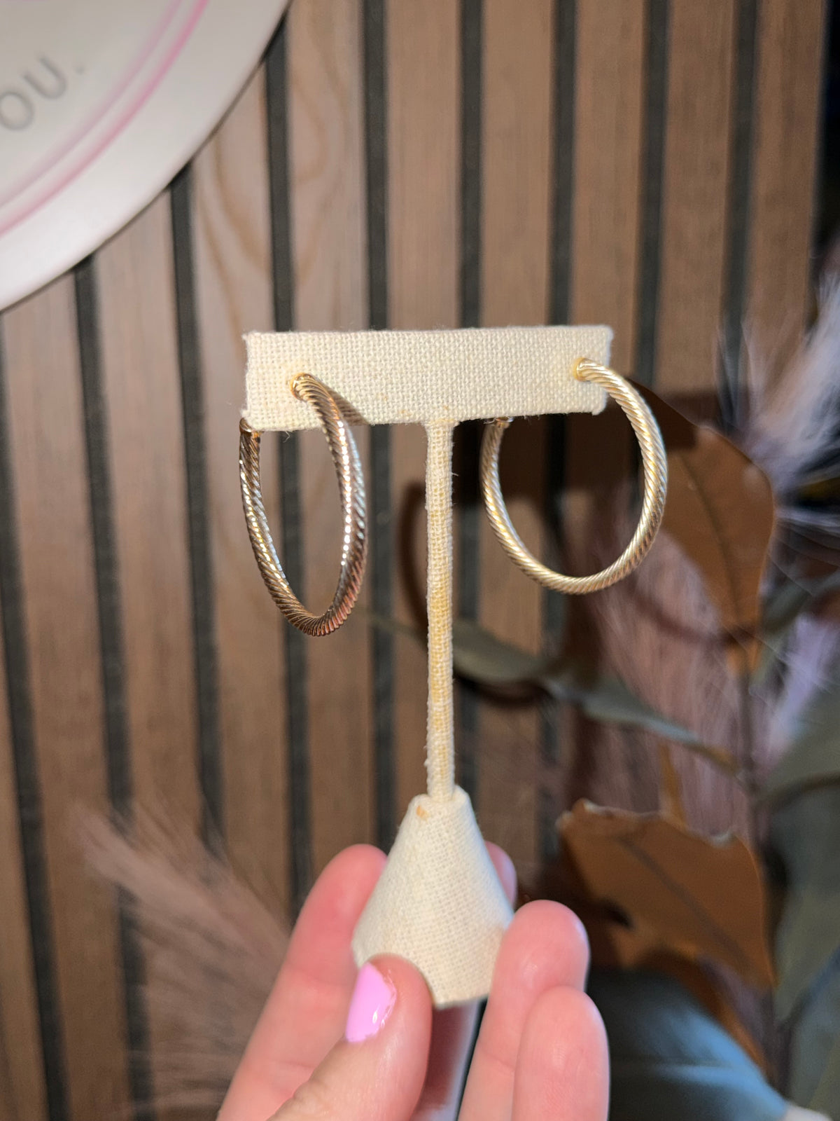 Southern Twist Rope Hoop Earrings