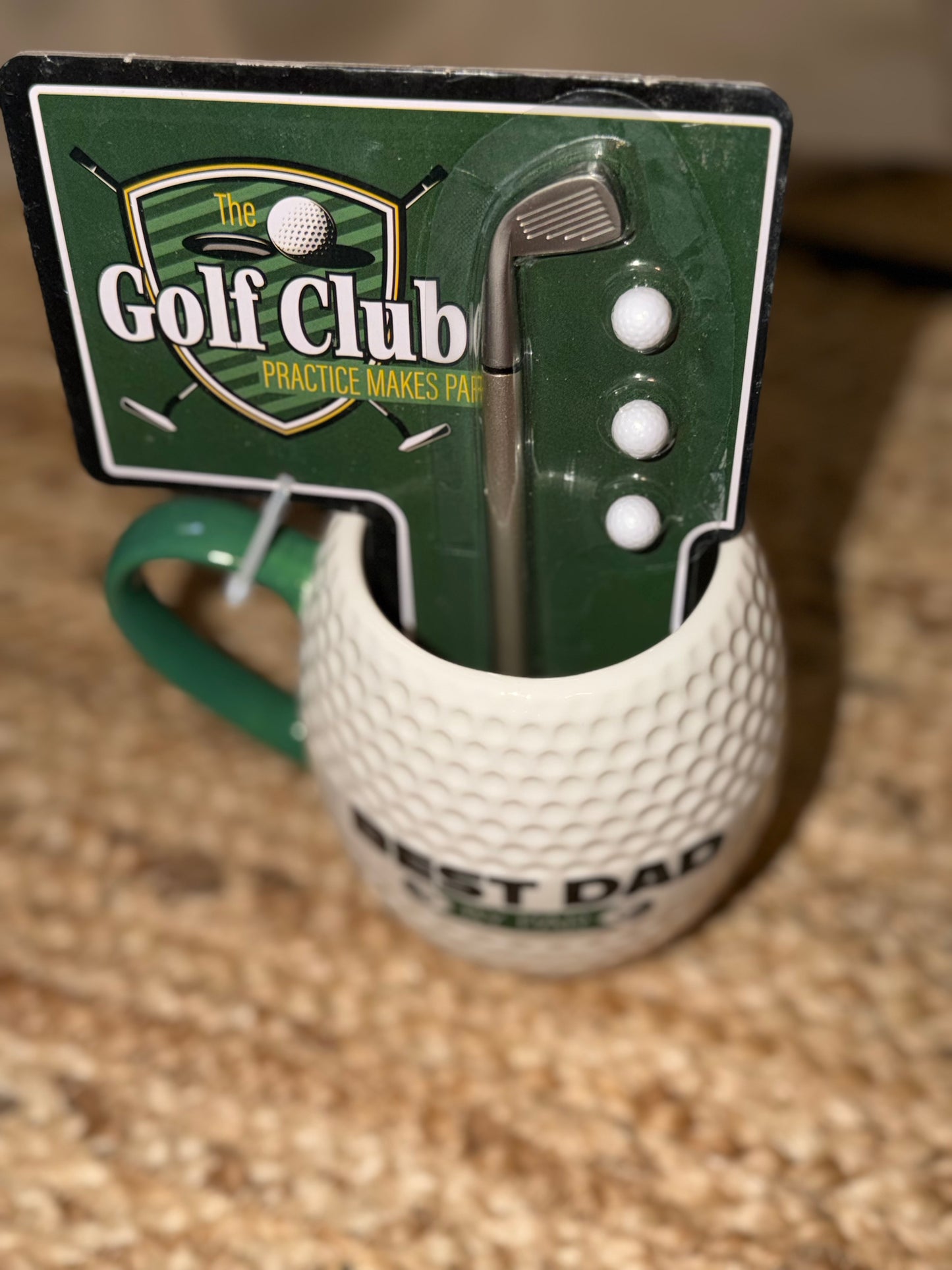 Best Dad By Par Golf Mug Set