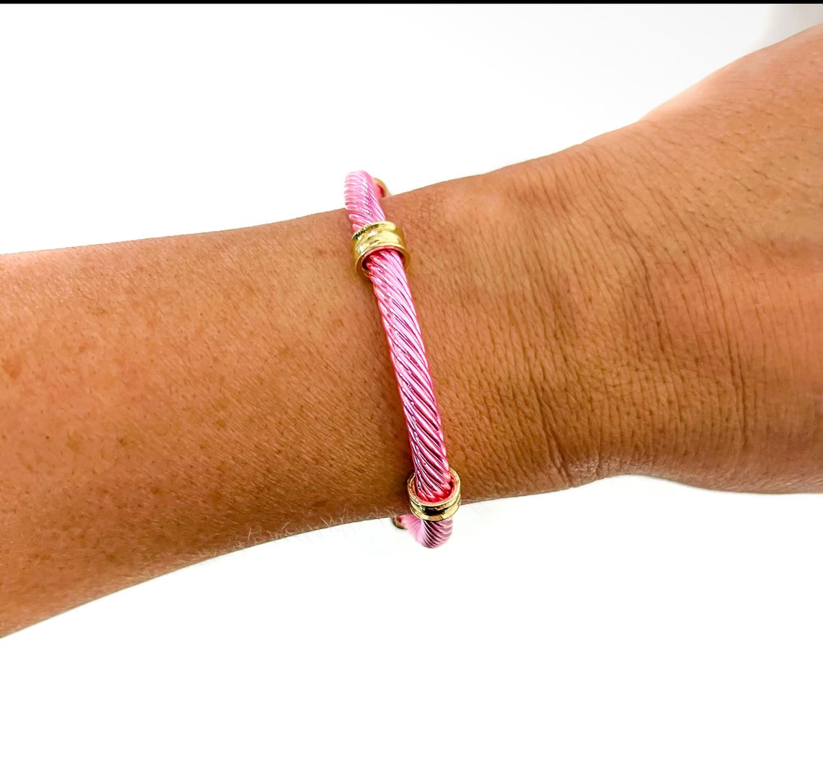 Hope Pink Breast Cancer Awareness Bracelet