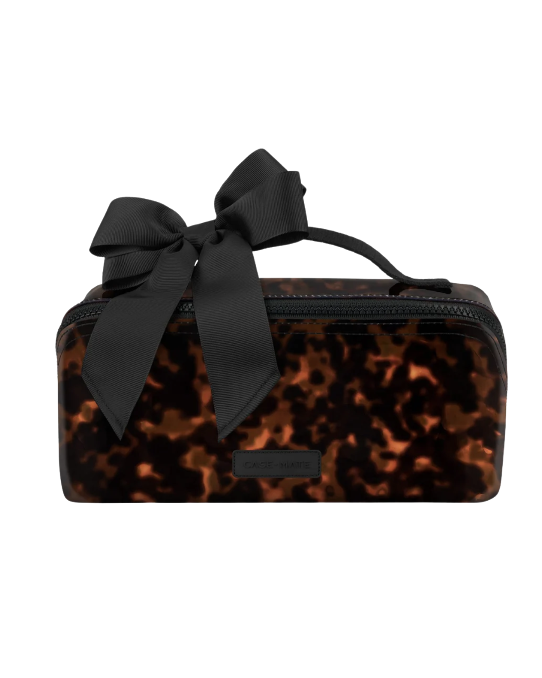 Case•Mate Tortoiseshell Bow Jelly Cosmetic Bag