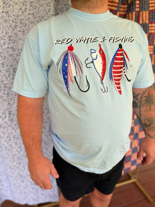 Freedom Fishing Tee