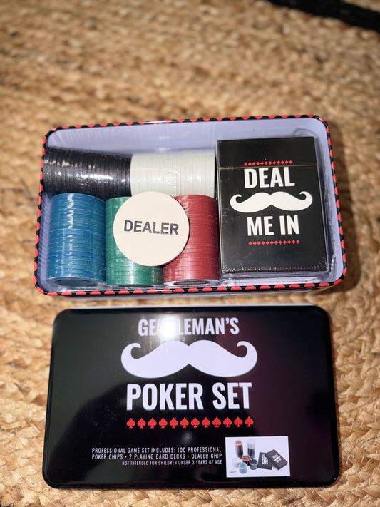 Gentleman’s Poker Set