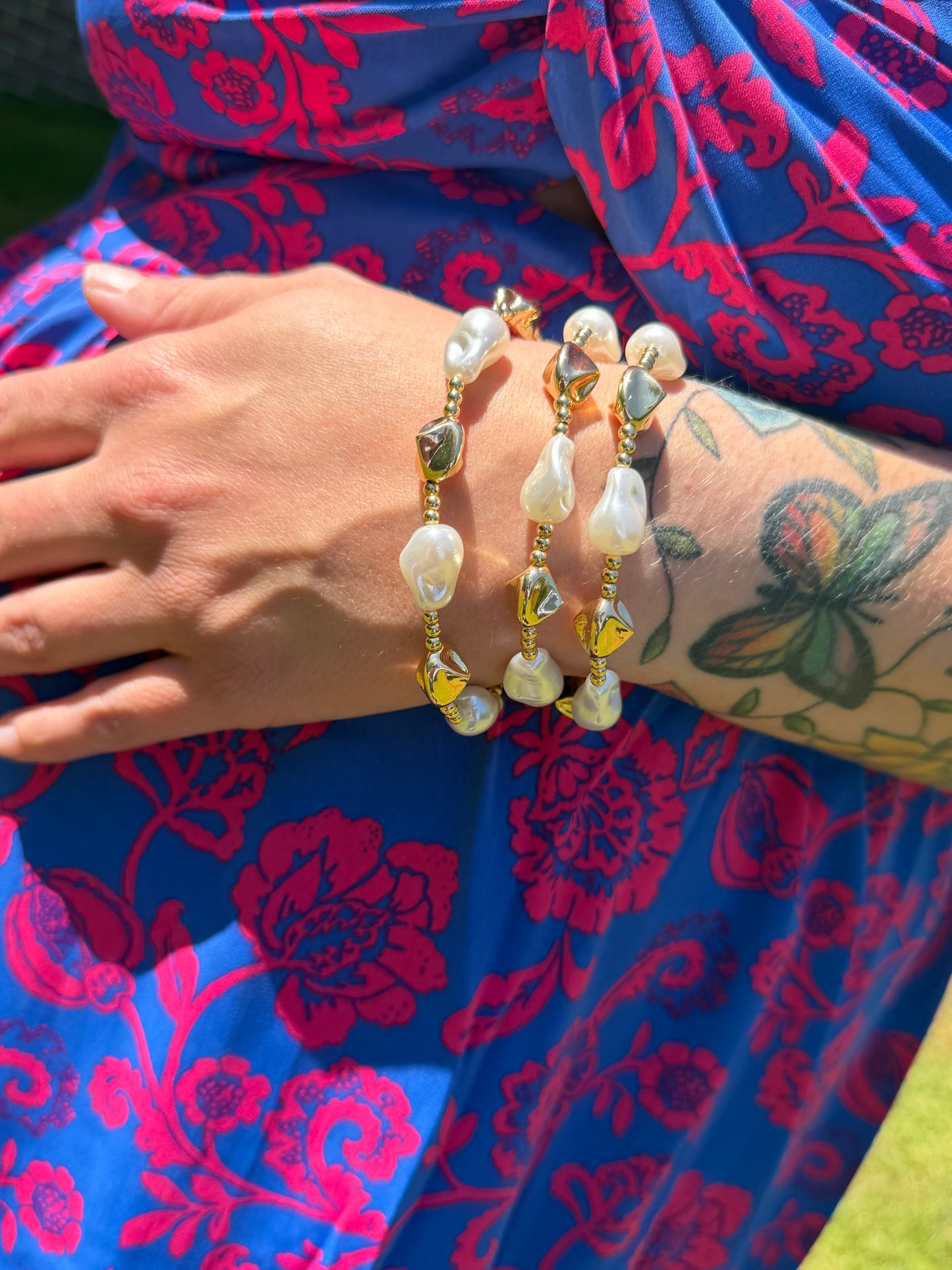 Tide & Pearl Bracelet