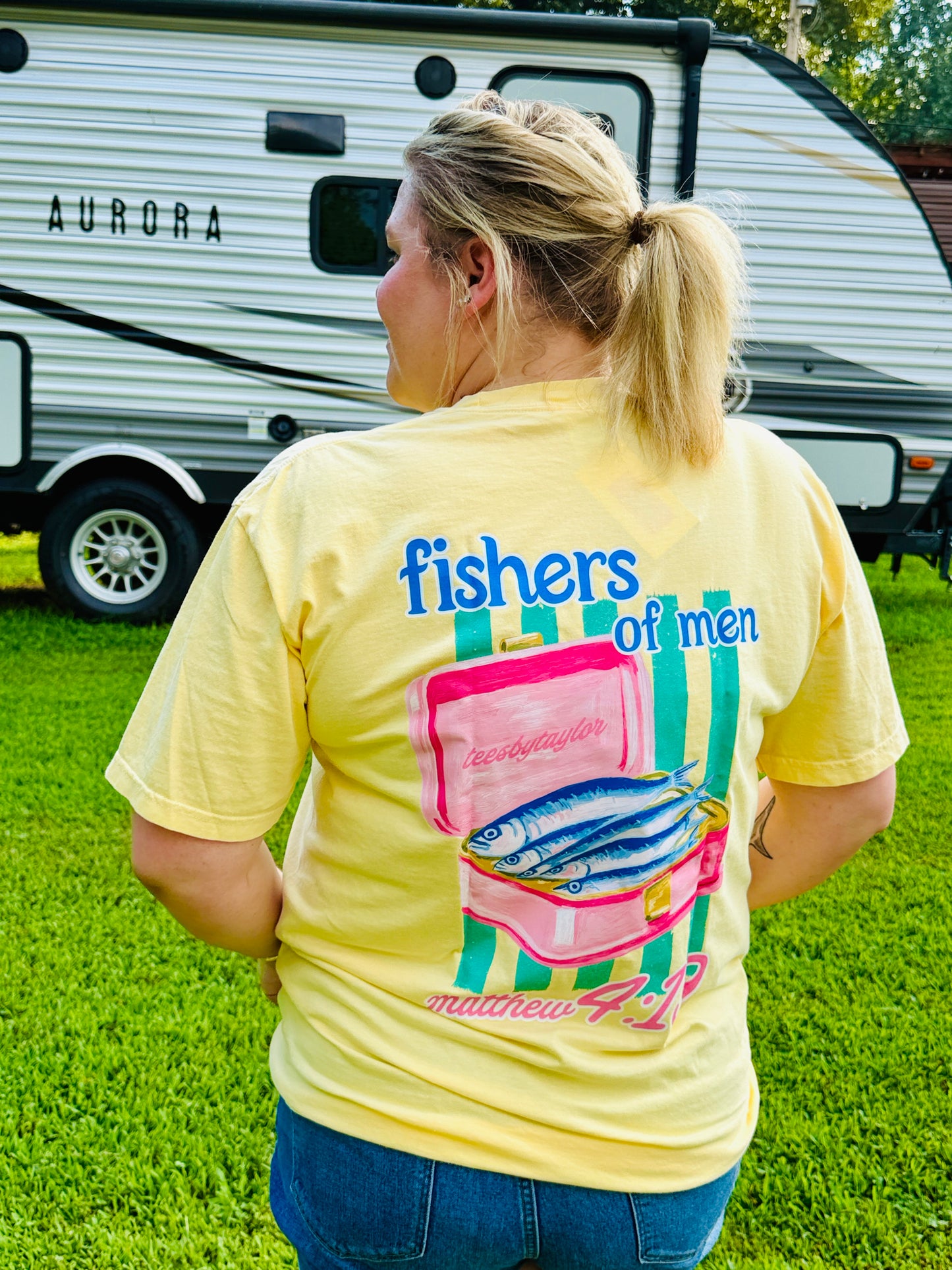 Sardine Fishers of Men Tee