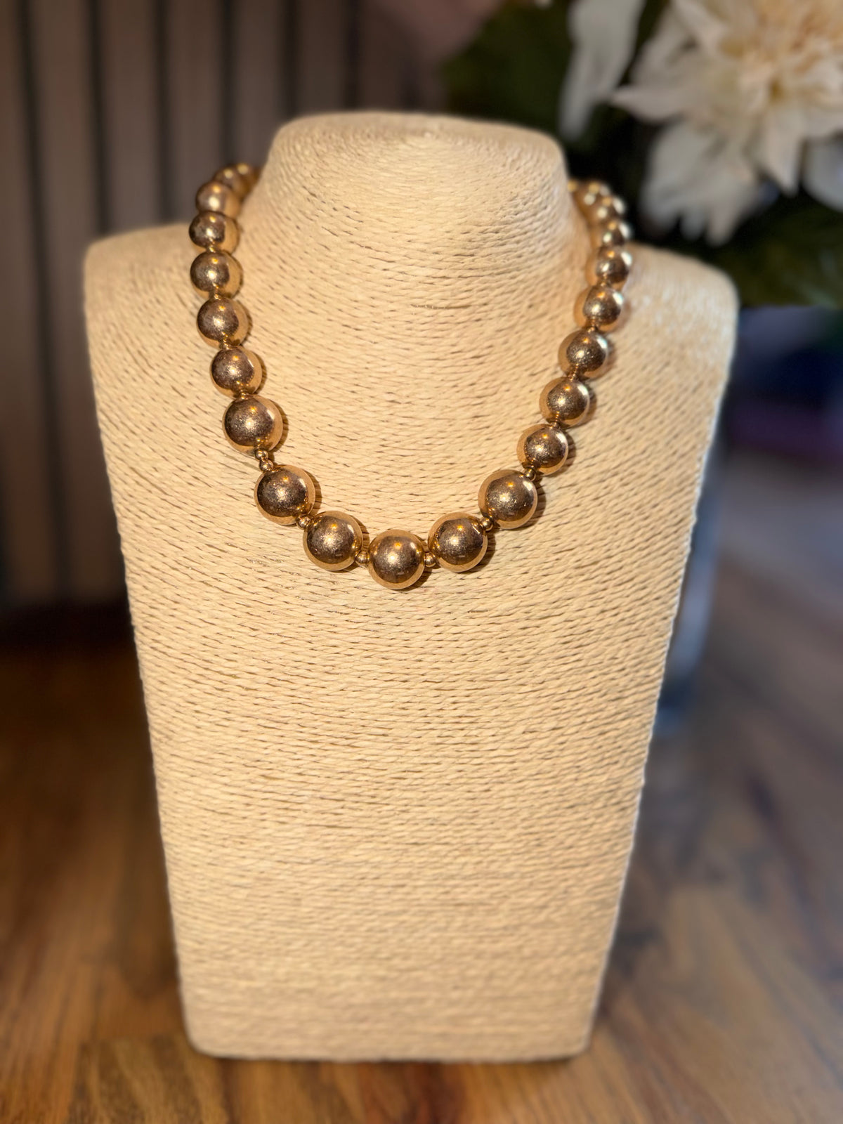 Golden Hour Beaded Necklace