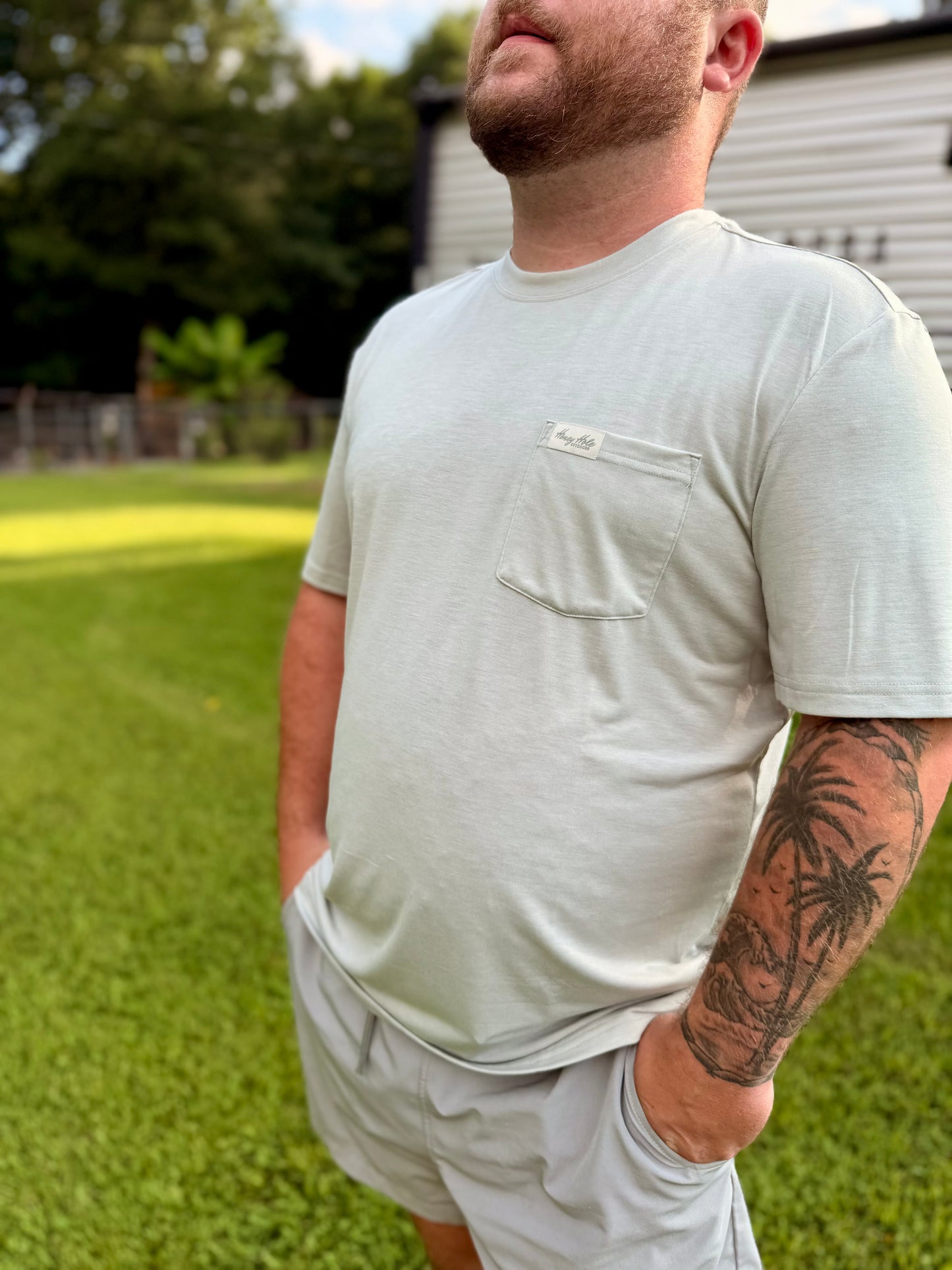 Drift Performance Tee  - Grey