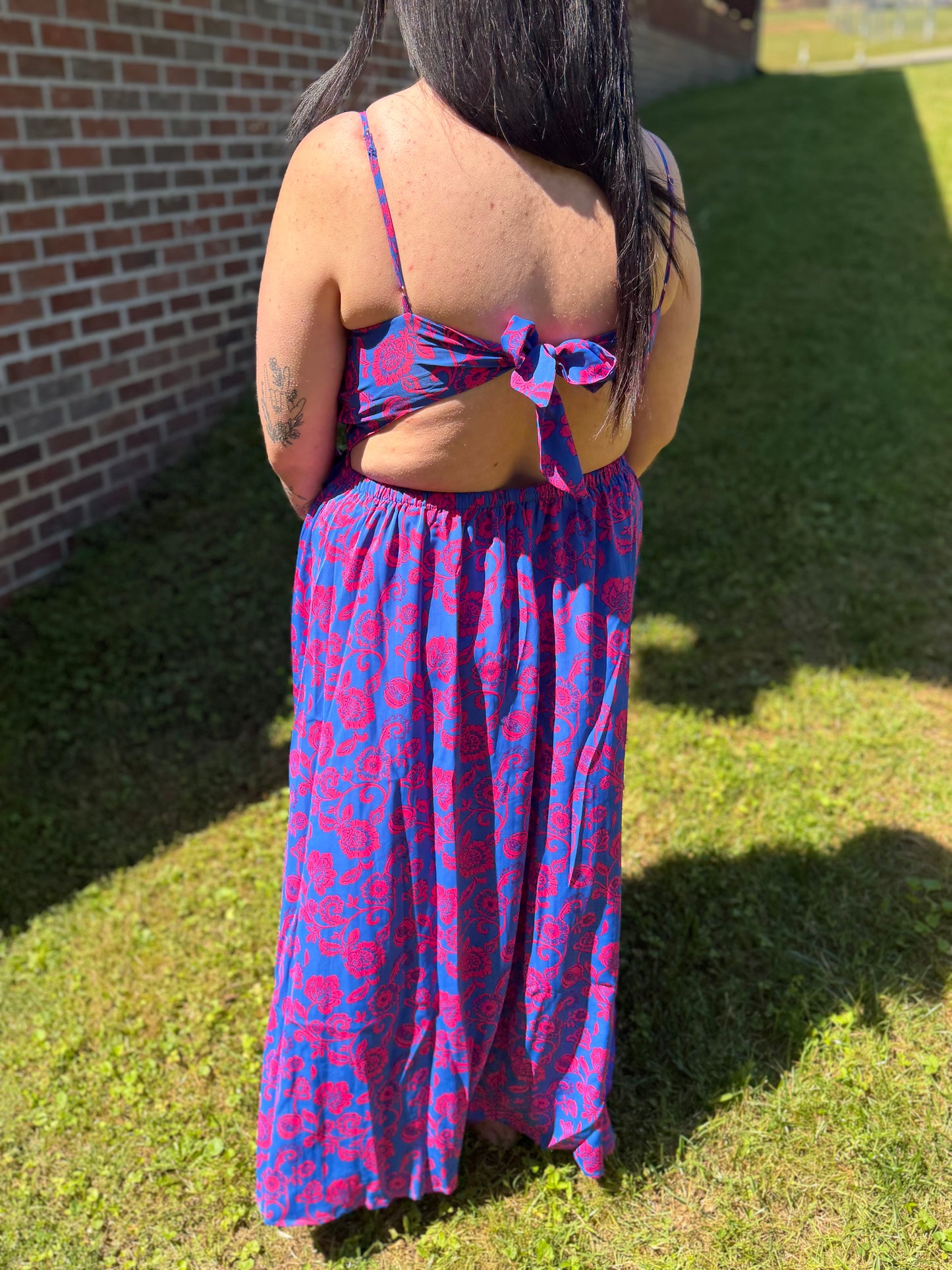 The Capri Bloom Maxi