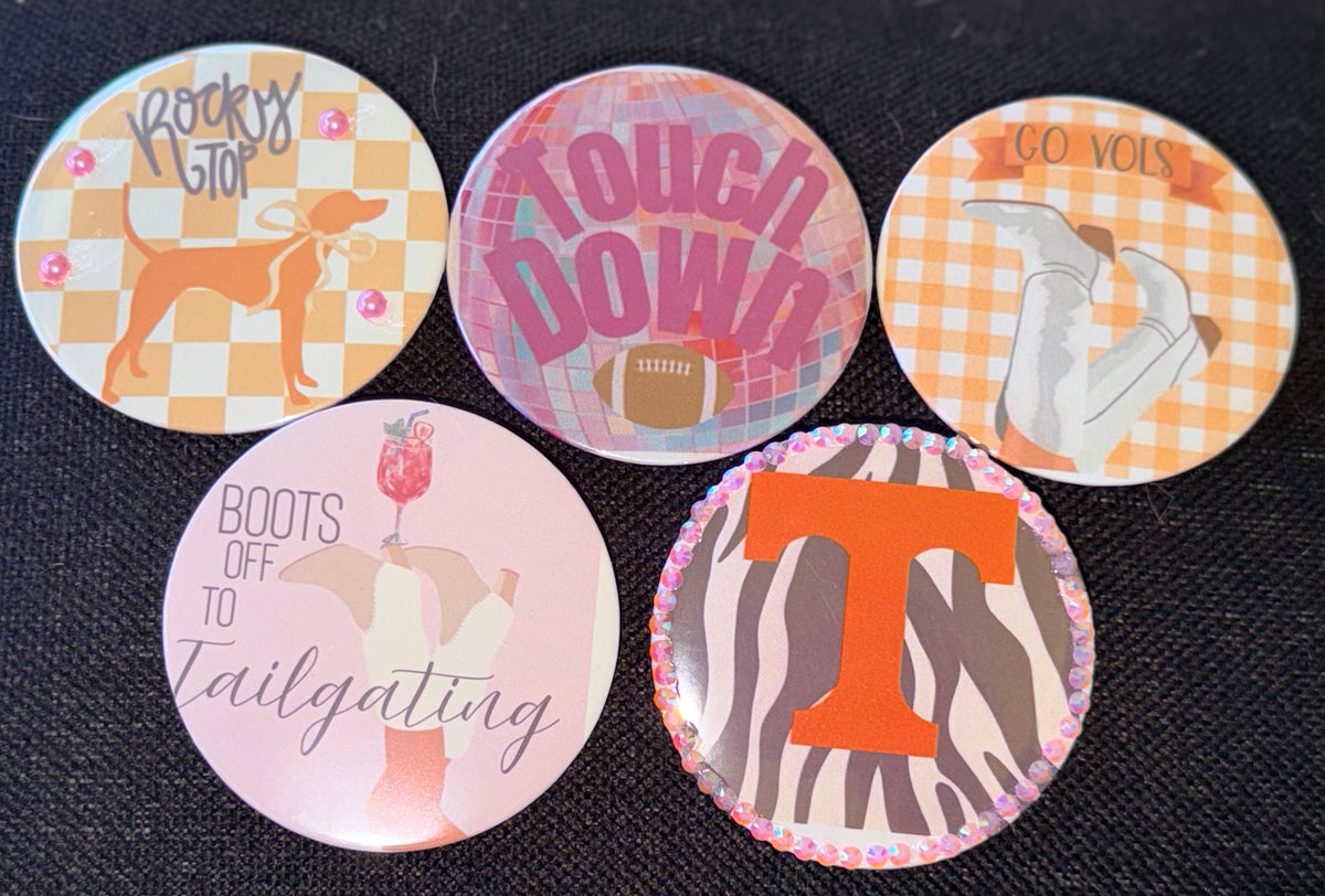 Tennessee Game Day Buttons