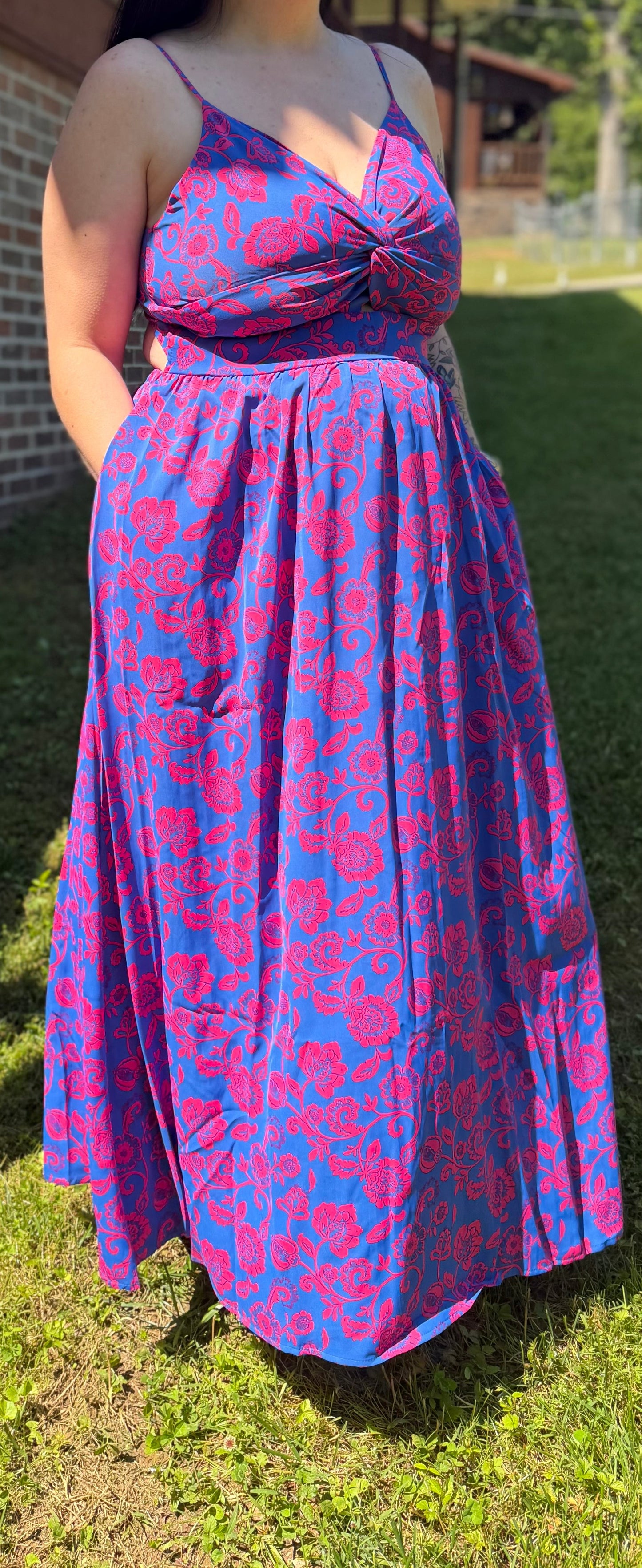 The Capri Bloom Maxi