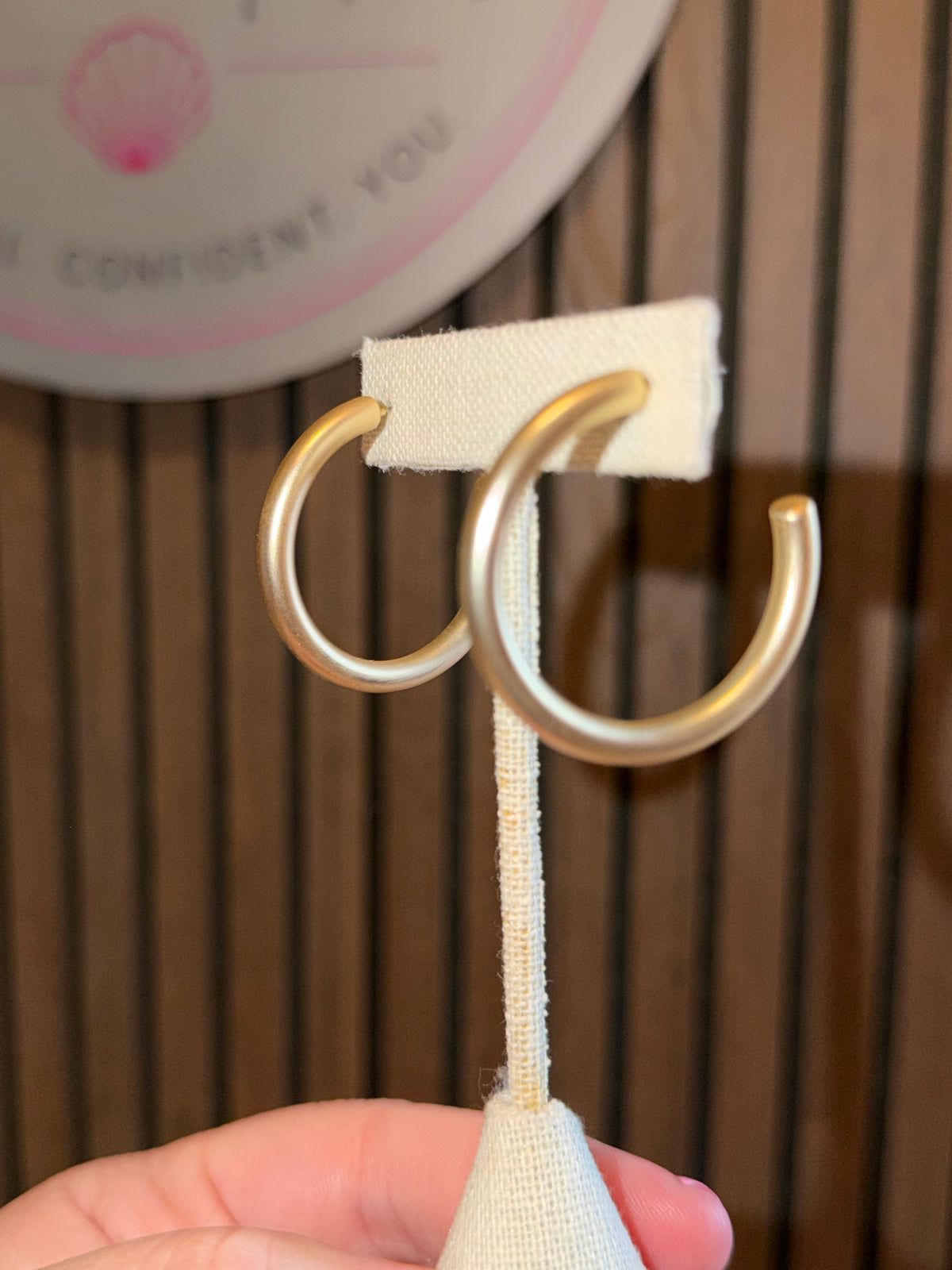Golden Hour Classic Hoop Earrings