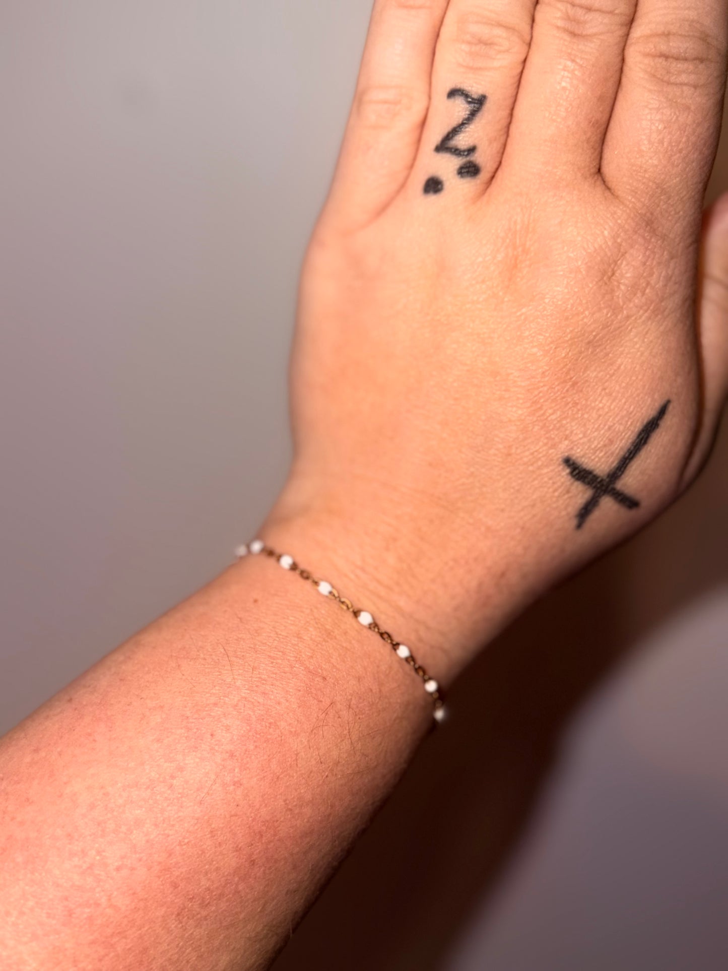 Always Augustine-Lana Beaded Chain Bracelet