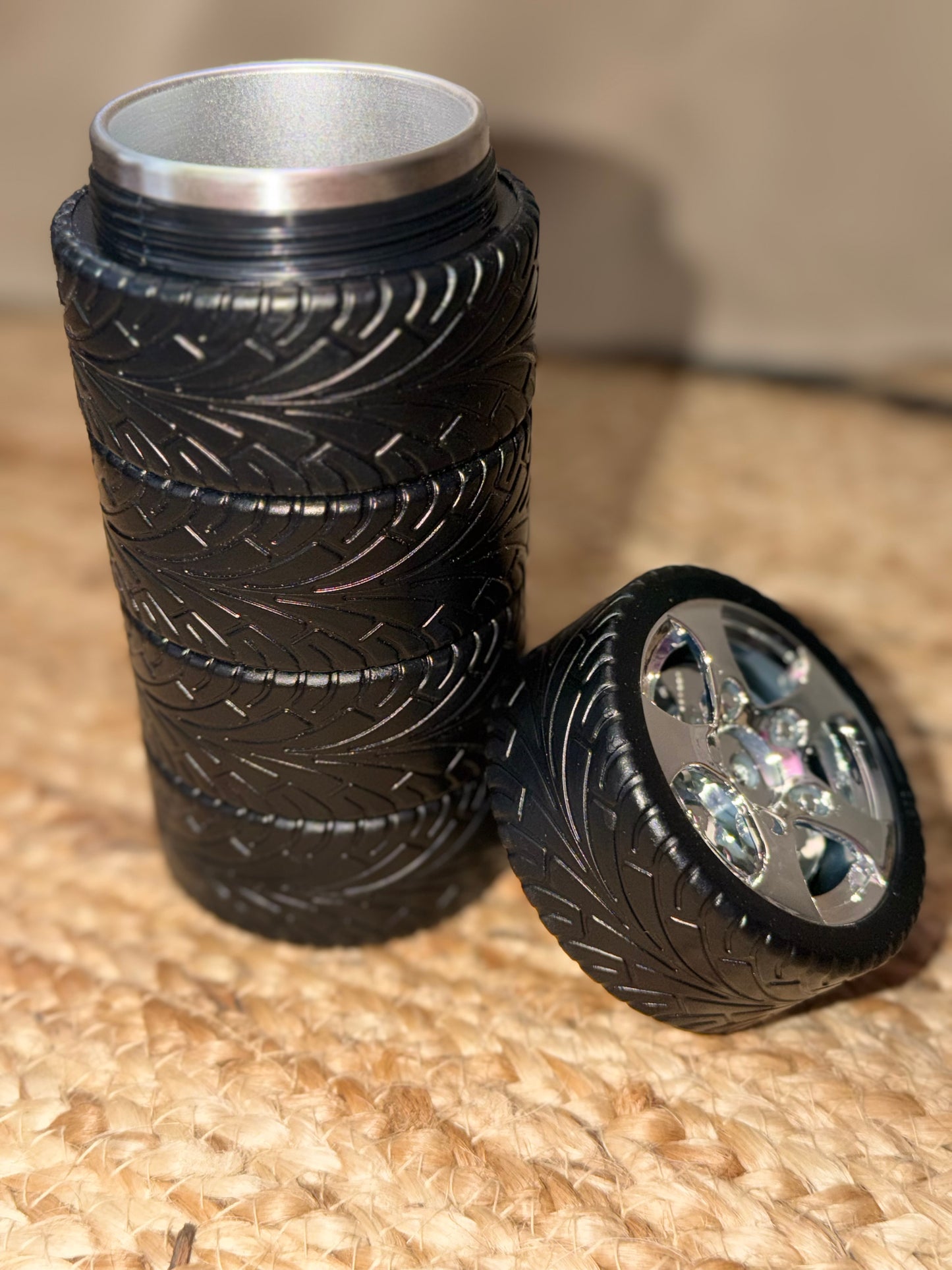 Stainless Steel Tire Travel Mug
