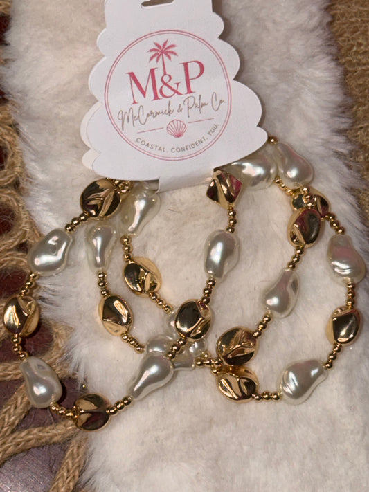Tide & Pearl Bracelet