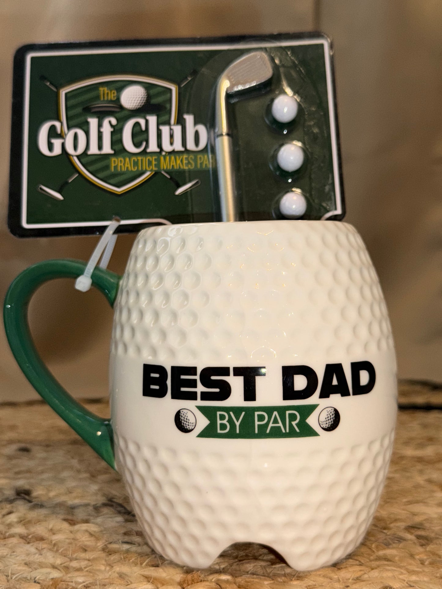 Best Dad By Par Golf Mug Set