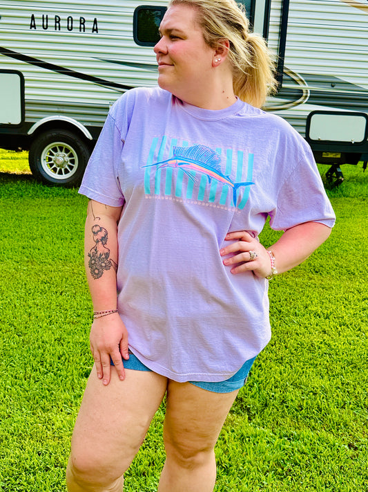 Catch of the Coast Tee Marlin Tee