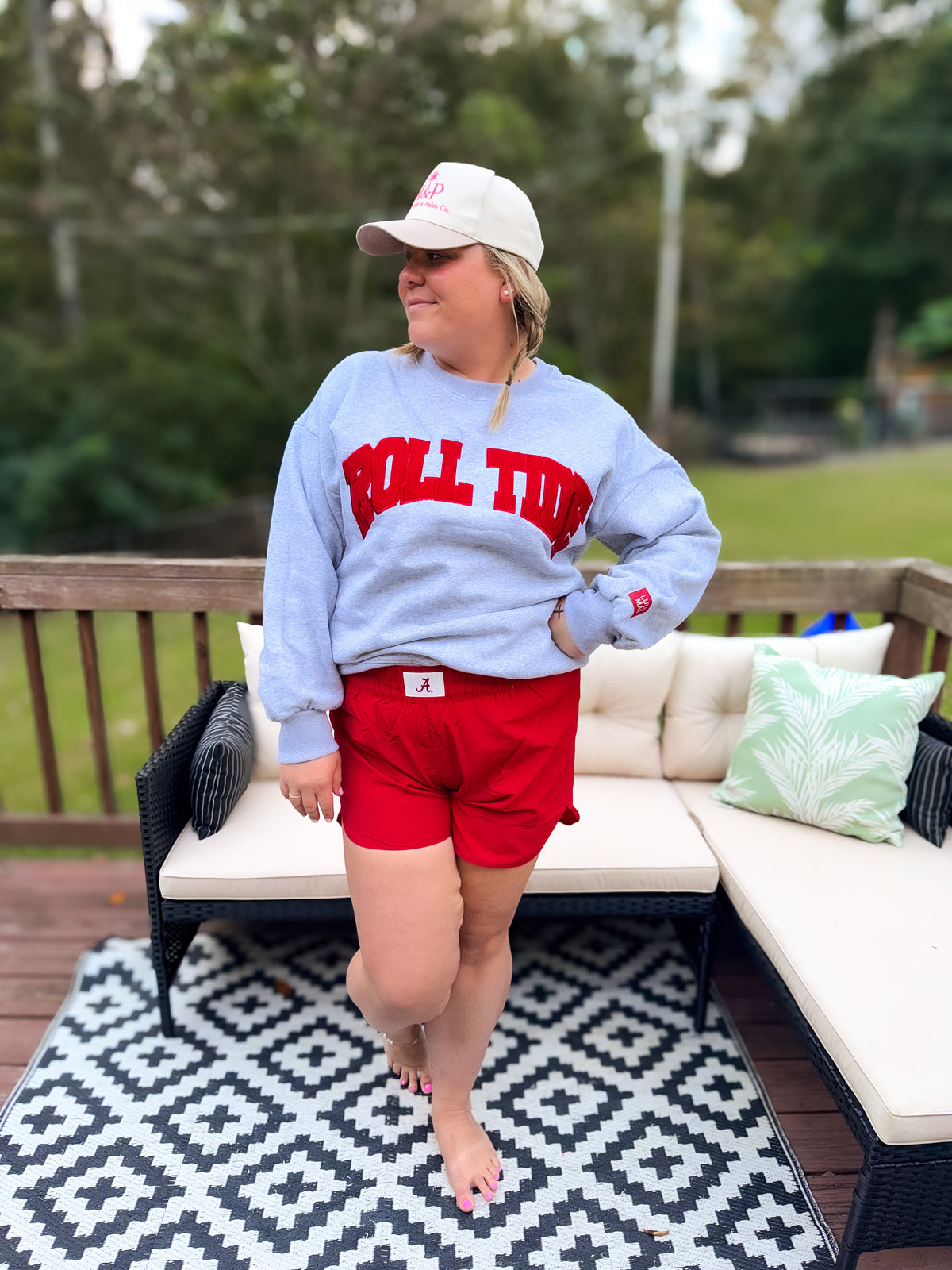 Lulu Mac Roll Tide Sweatshirt