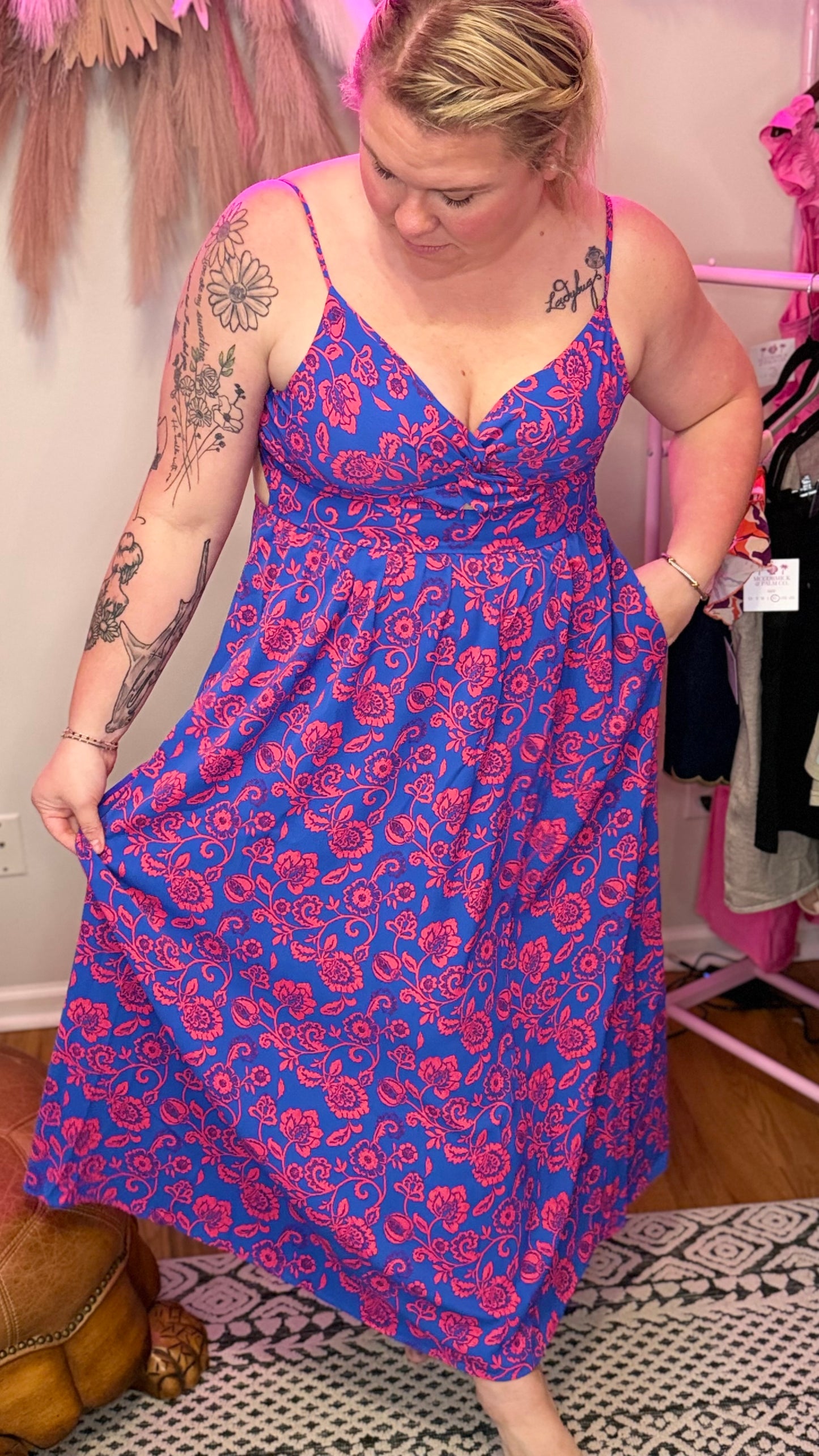 The Capri Bloom Maxi