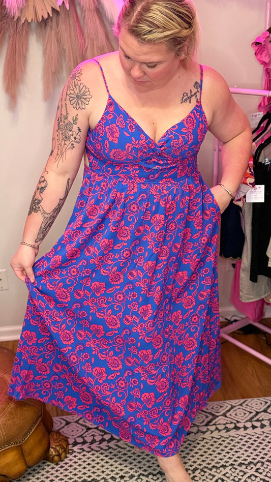 The Capri Bloom Maxi