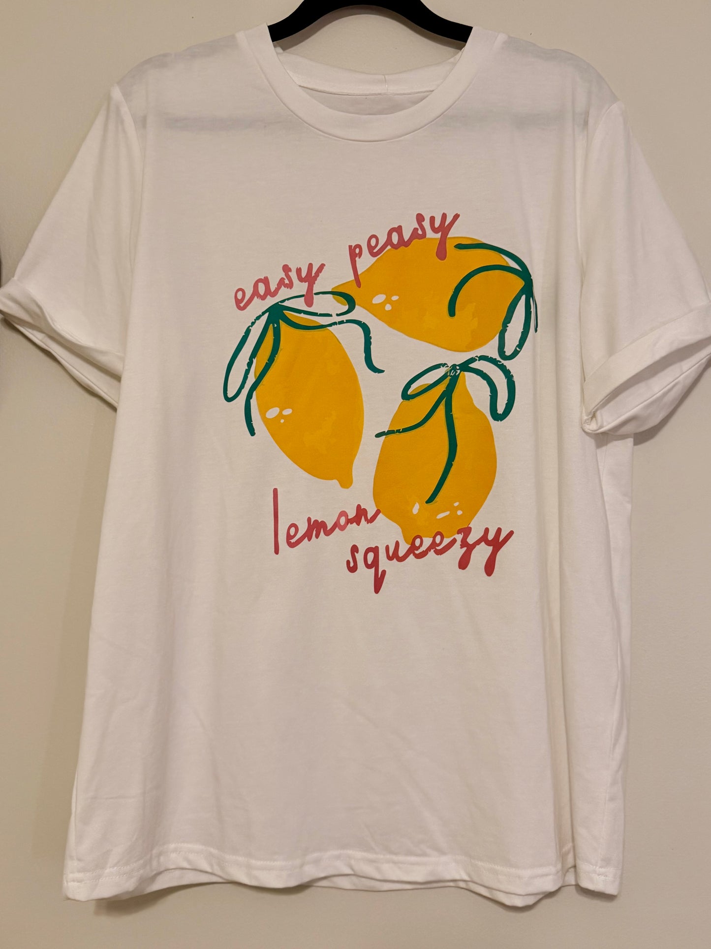 Easy Peasy Lemon Squeezy Tee