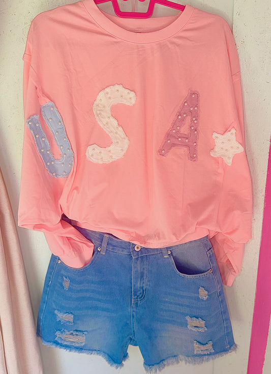 Stars & Sweet Summertime Pullover 🇺🇸 💙 ⭐