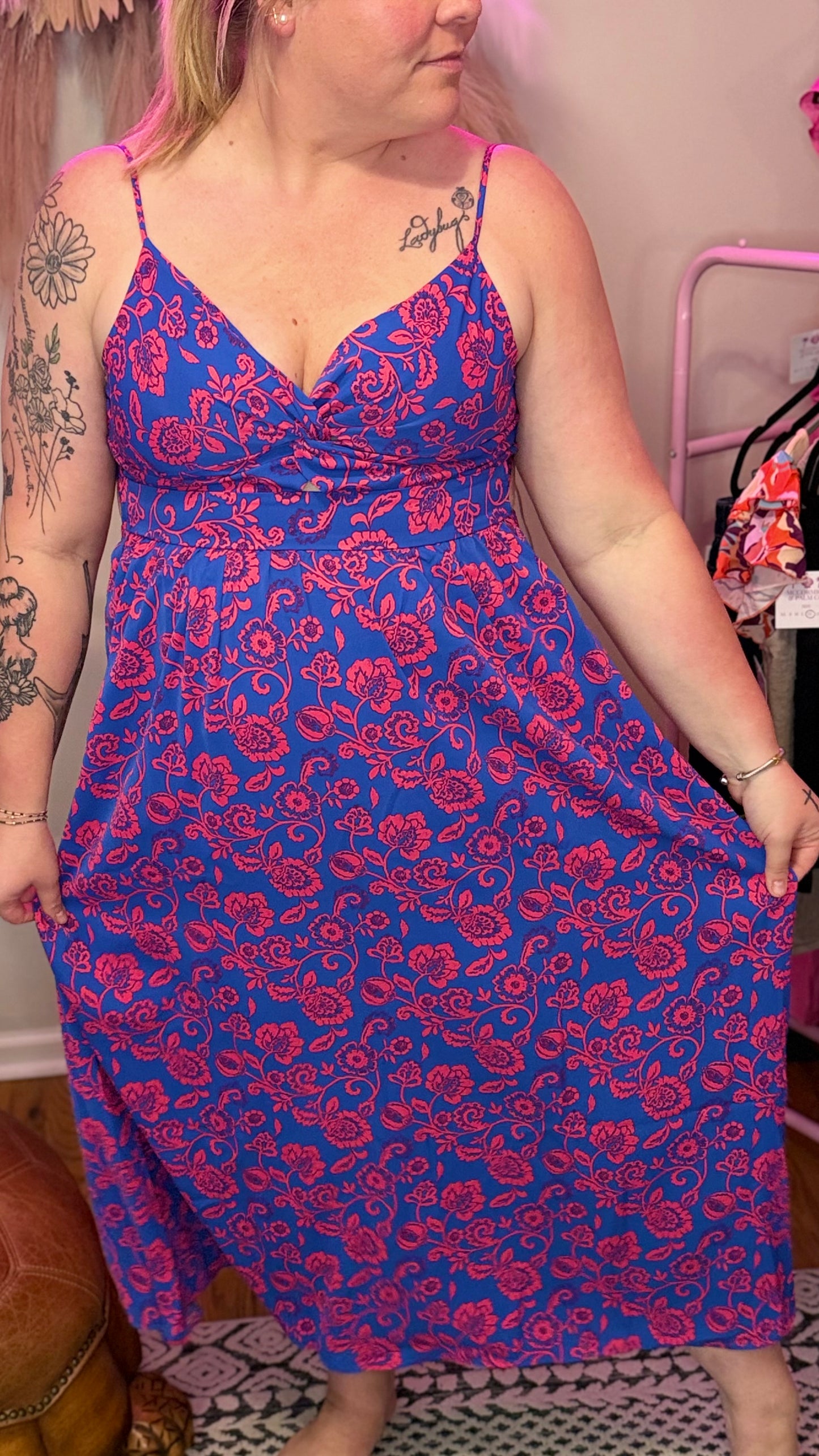 The Capri Bloom Maxi
