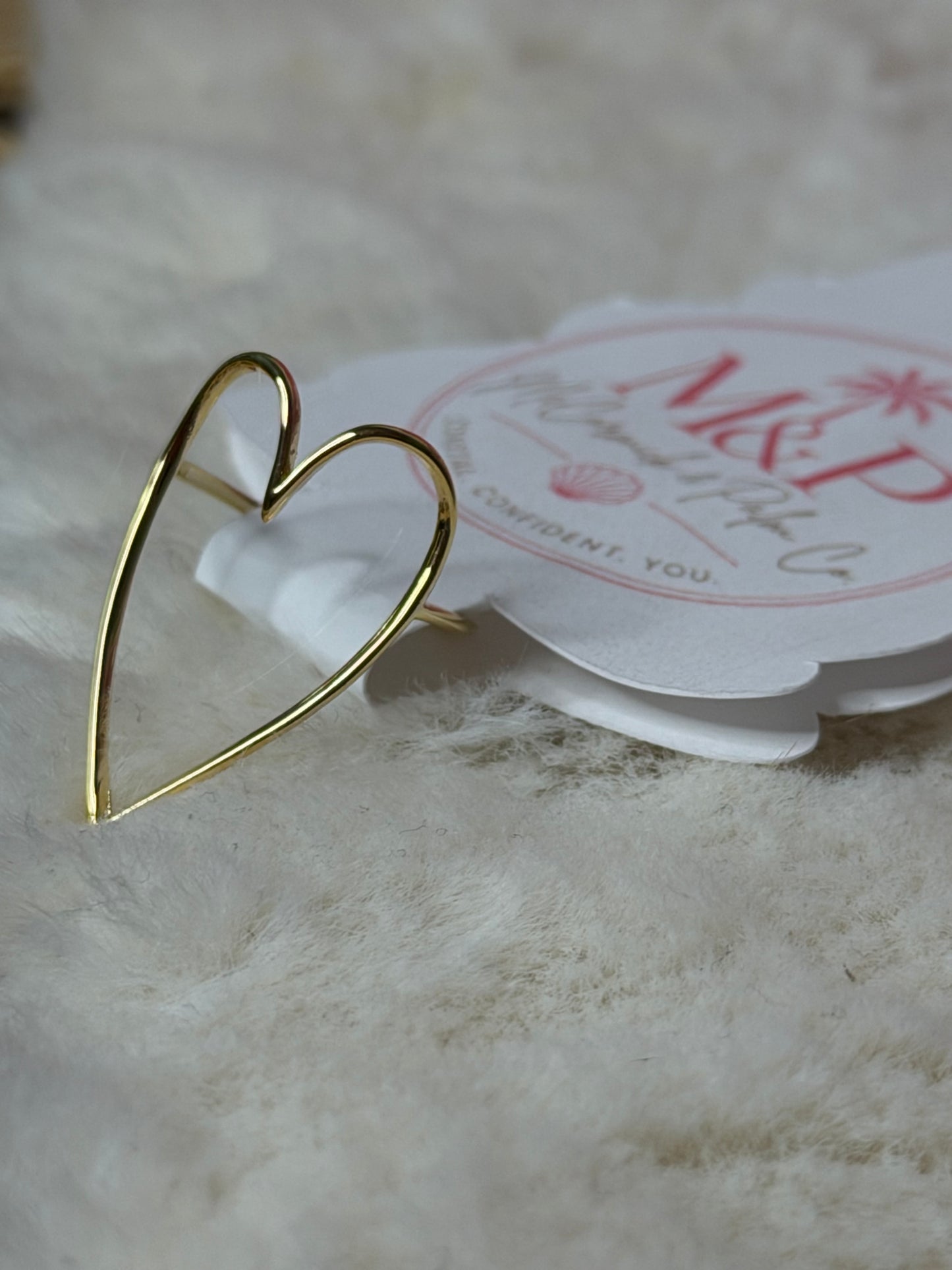 Barefoot Heart Ring