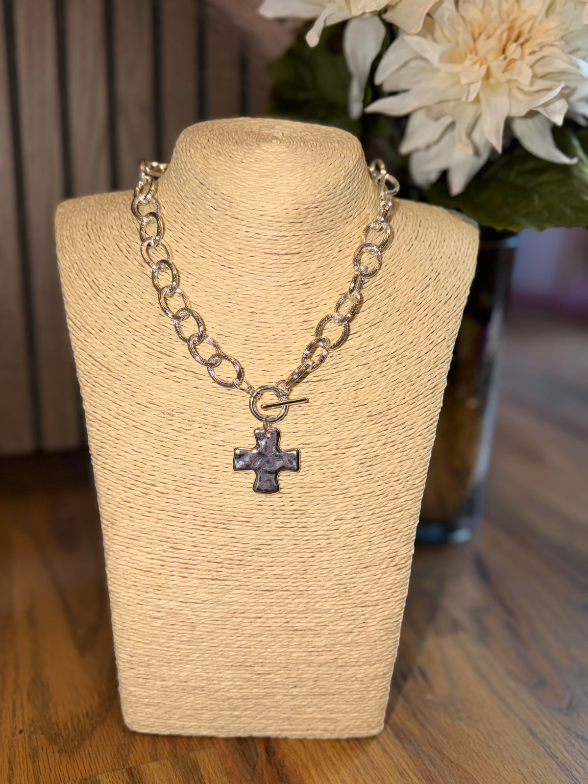 Abiding Grace Cross Necklace