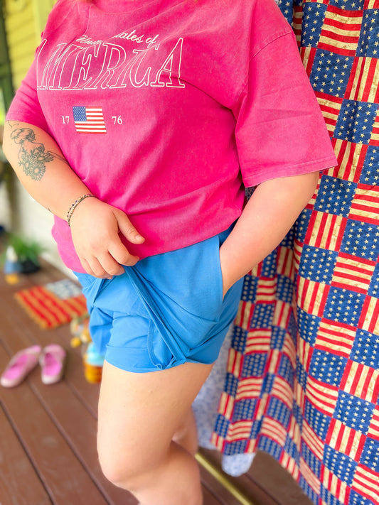 Harbor Blue Everyday Skort