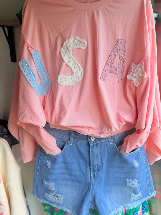 Stars & Sweet Summertime Pullover 🇺🇸 💙 ⭐