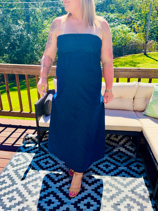 Whiskey Denim Dress