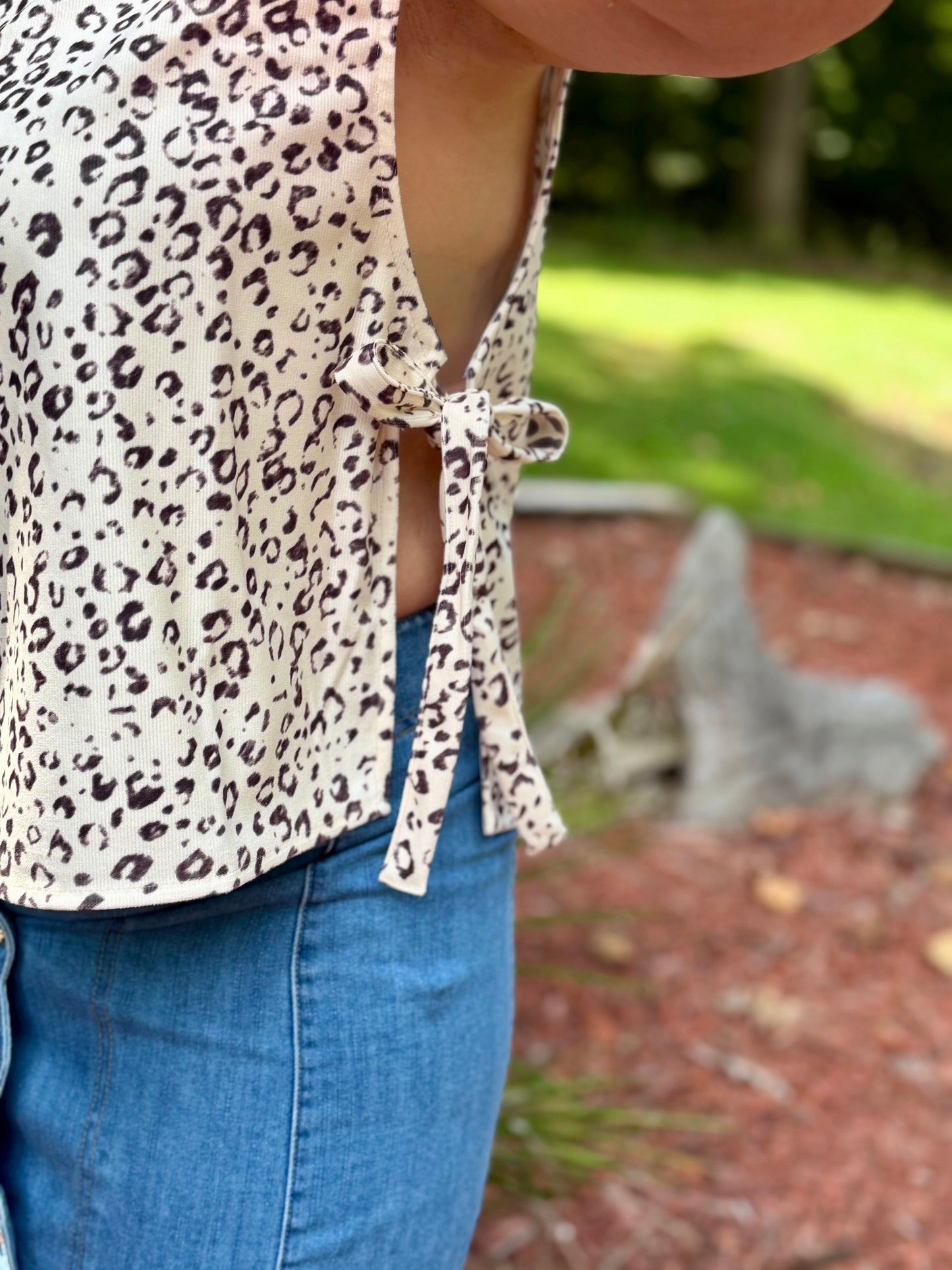 Wild Side Tie Top