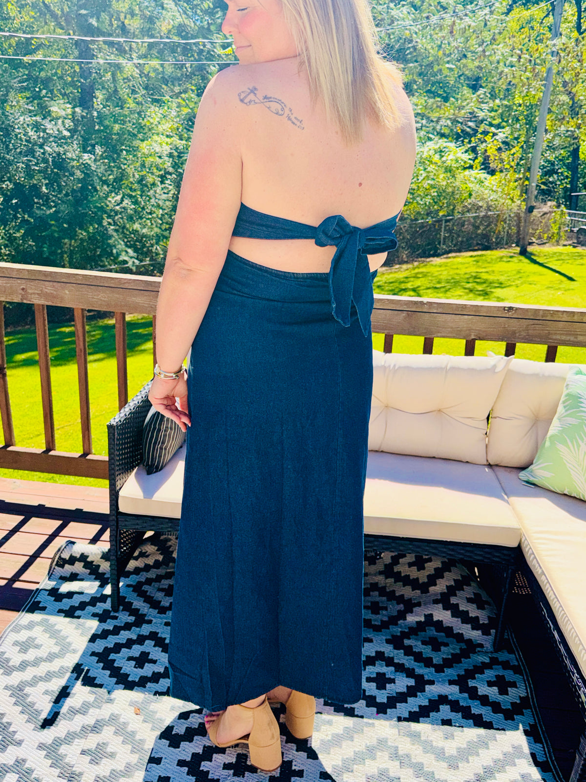 Whiskey Denim Dress