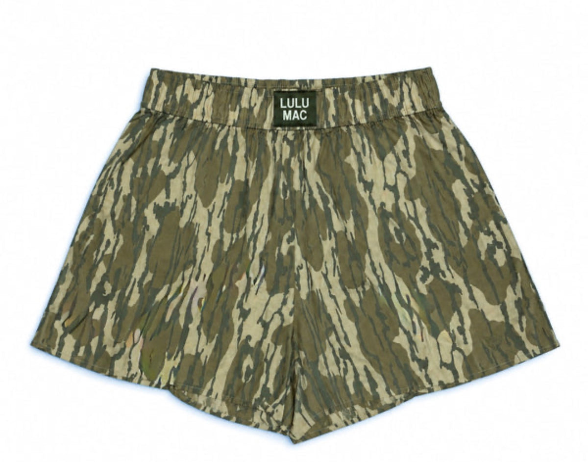 Lulu Mac Bottomland Camo Shorts