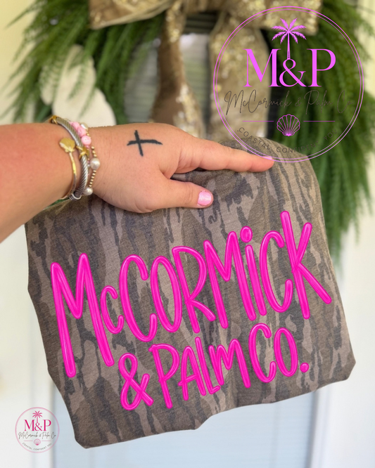 M&P Signature Pink Mossy Oak Camo Tee